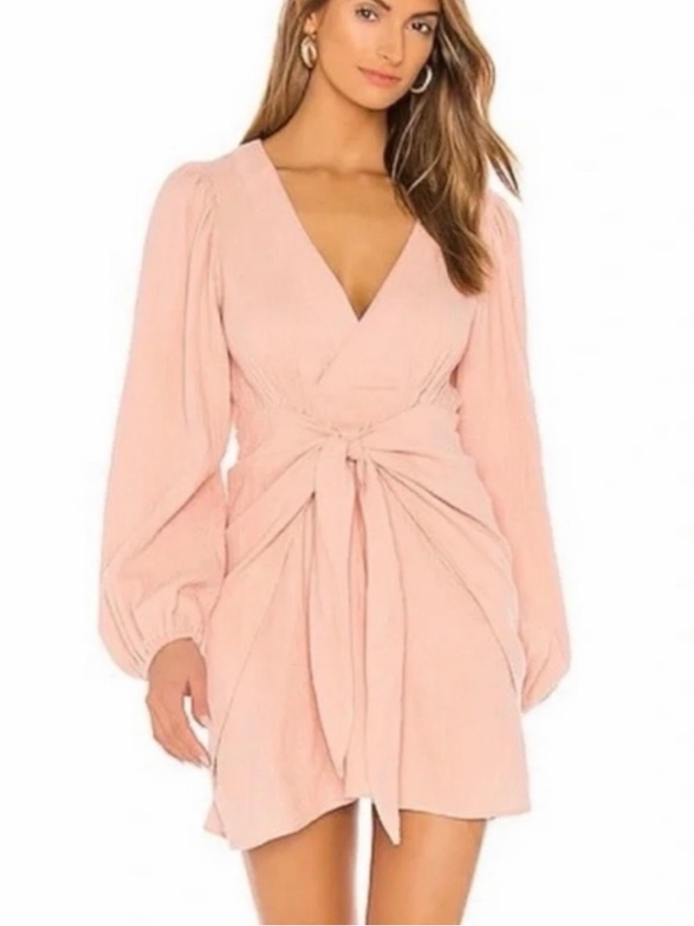 Flynn Skye Blush Wrap Dress
